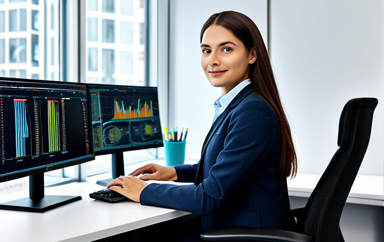 Actuary at Work**

"A professional actuary, fully clothed in a modest business suit, working at a bright and modern office desk with computer screens displaying complex statistical models. The environment is clean and organized. Safe for work, appropriate content, perfect anatomy, natural pose, professional lighting, high-resolution, family-friendly."

**