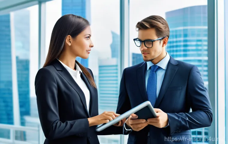 보험계리사와 보험 위험 평가 - **The Actuarial Architect of Financial Security:** A diverse group of actuaries, both men and women,...