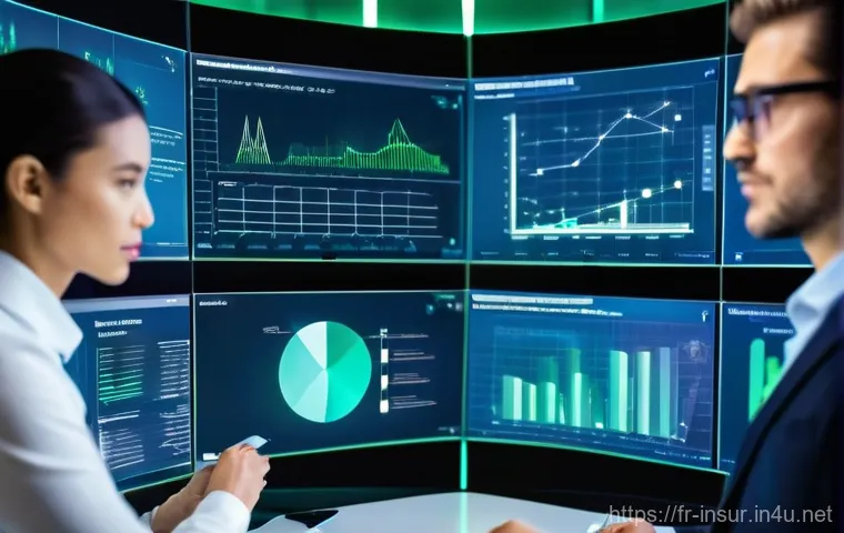 보험계리사와 보험 위험 평가 - **The Actuarial Architect of Financial Security:** A diverse group of actuaries, both men and women,...