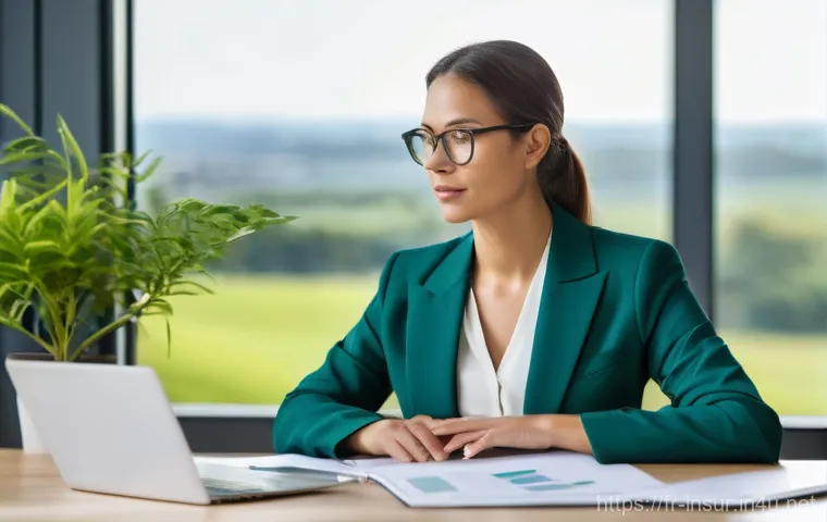 보험계리사와 산업 규제 변화 - **Prompt: Navigating the Regulatory Landscape**
    "A diverse team of three professional actuaries,...