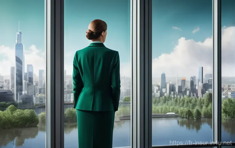 보험계리사와 보험회사 문화 - **Prompt:** A dynamic, wide shot of a diverse group of modern actuaries and data scientists collabor...